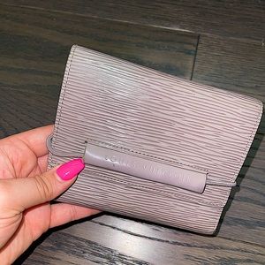 Louis Vuitton Lilac Epi Leather Trifold Wallet